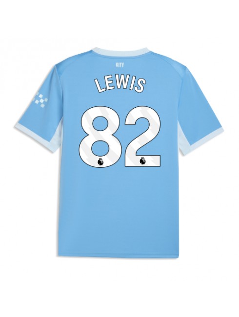 Muži Futbalové oblečenie Manchester City Rico Lewis #82 2026-27 Krátky Rukáv - Domáci Muži Futbalové oblečenie Manchester City Rico Lewis #82 2026-27 Krátky Rukáv - Domáci